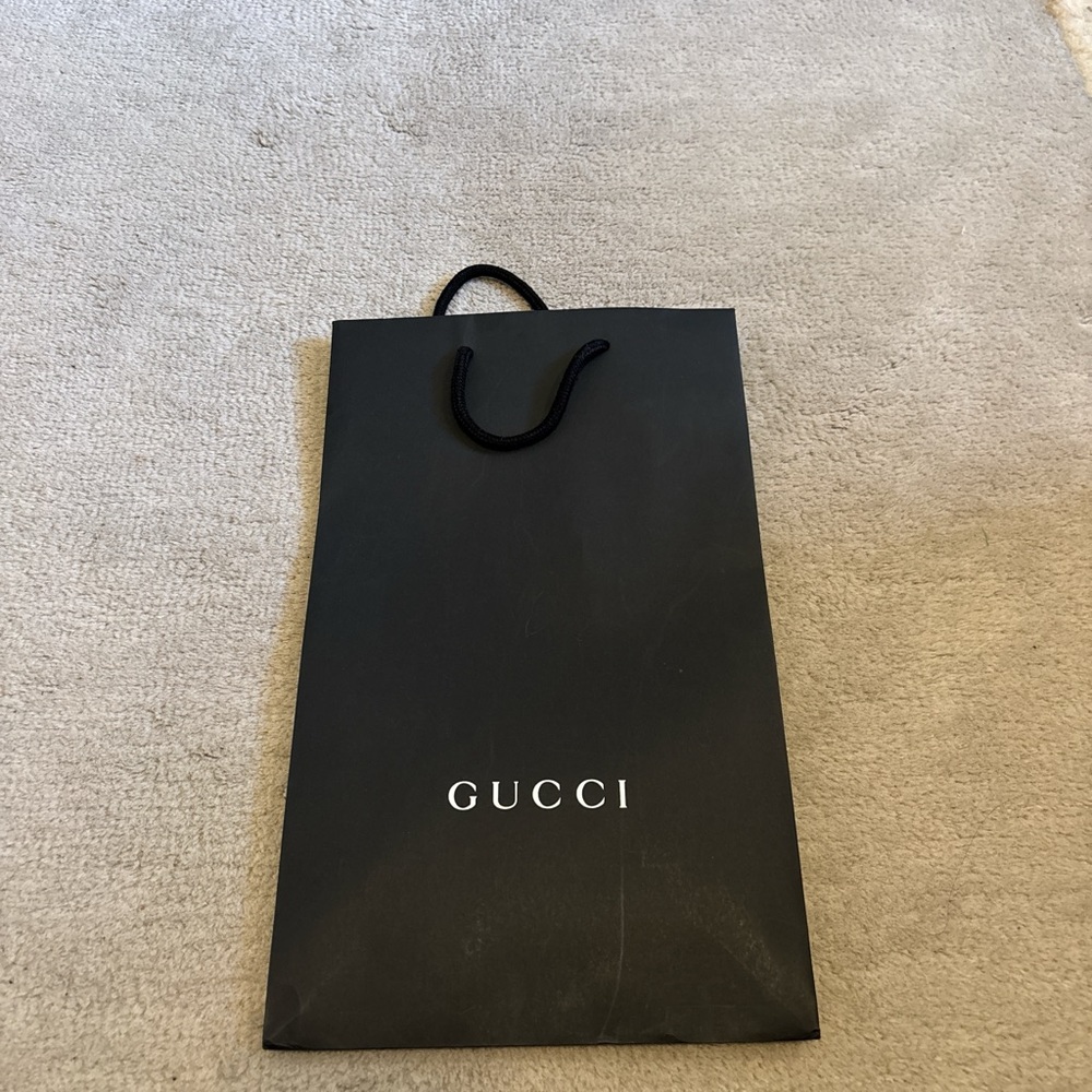 Gucci Black Gift Bag
